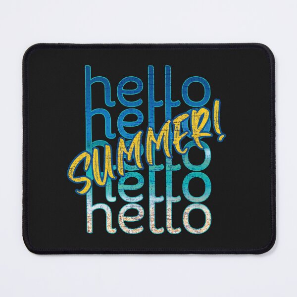 Item preview, Hello Summer Graphic Text Design designed and sold by artbybiyan.