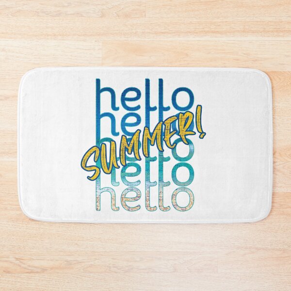Item preview, Hello Summer Graphic Text Design designed and sold by artbybiyan.