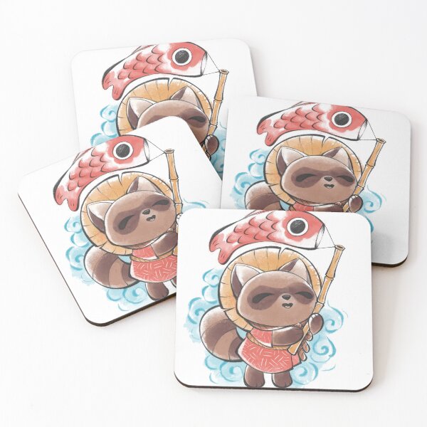 Item preview, Koinobori Tanuki designed and sold by ricolaa.