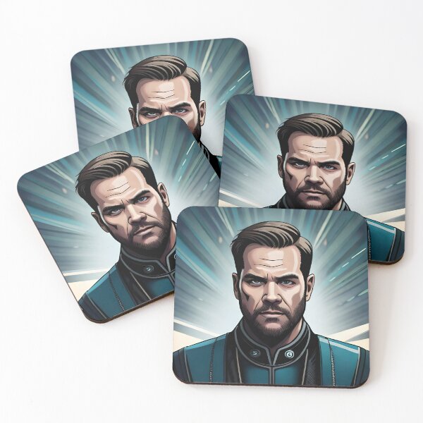 Item preview, Wes Chatham Handsome Rugged Paint Art designed and sold by ecdato.