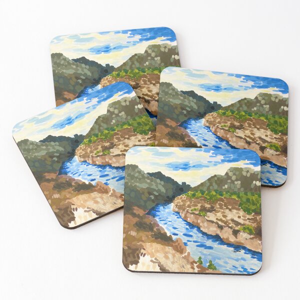 Item preview, Brushstroke Nature Scene Example designed and sold by Katie Sajewski.
