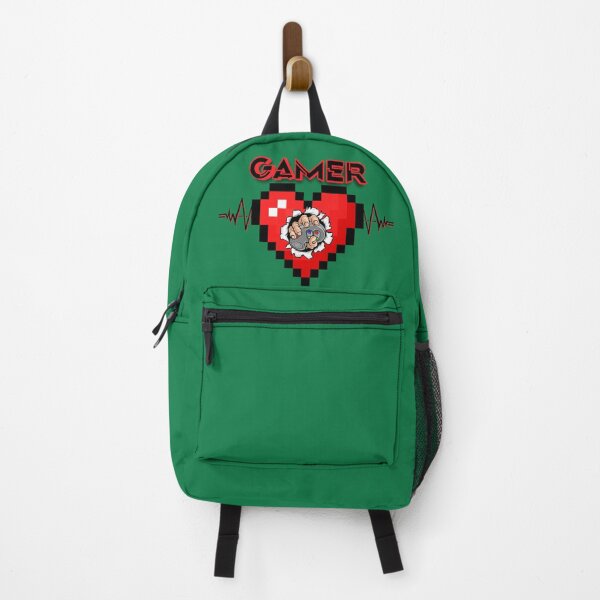 Item preview, Heartbeat Gamer Pixel Heart designed and sold by CarleLS.