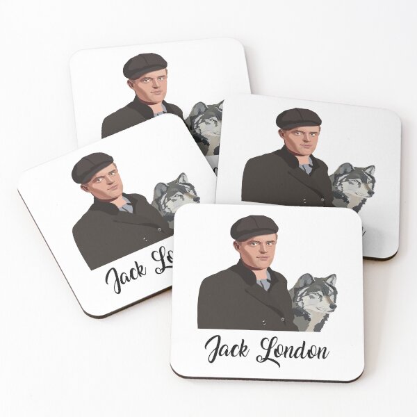 Item preview, Jack London designed and sold by PopStarHeroes.