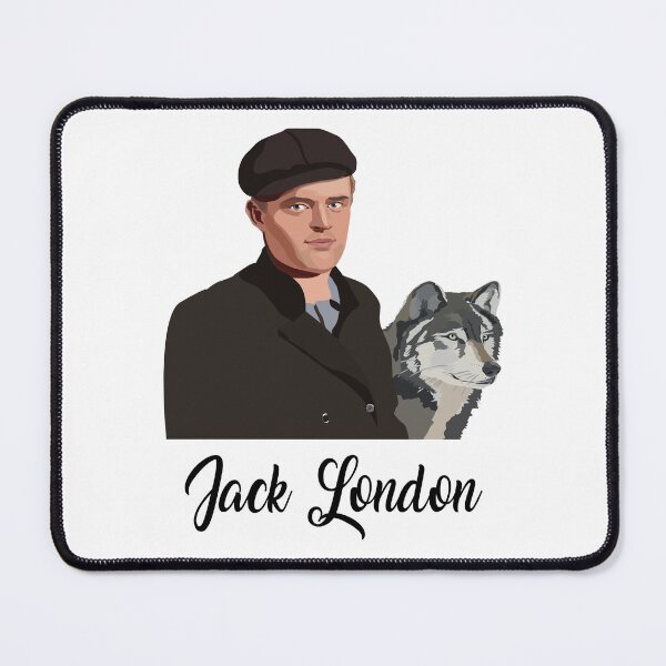 Item preview, Jack London designed and sold by PopStarHeroes.