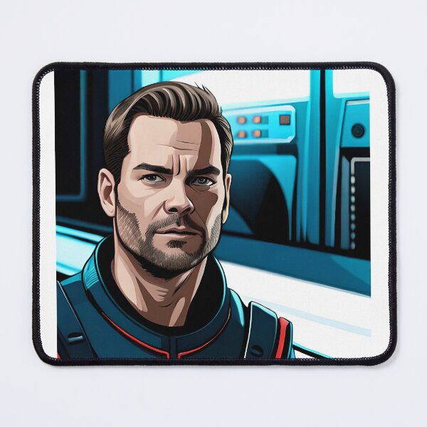 Item preview, Amos B or Wes Chatham in Illustration Art designed and sold by ecdato.