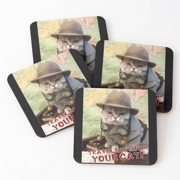 Item preview, Traveling with your cat! designed and sold by ice1103.