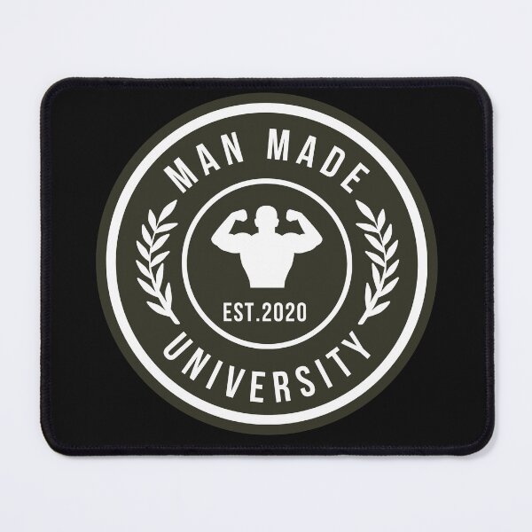 Item preview, ManMade University Logo designed and sold by Drewmadeit.