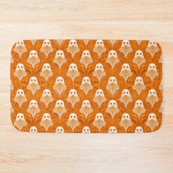 Item preview, Orange Ghostly Flourishes designed and sold by Oubliette Studios.