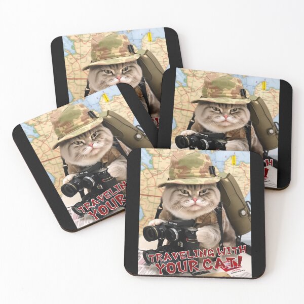 Item preview, Traveling with your cat! designed and sold by ice1103.