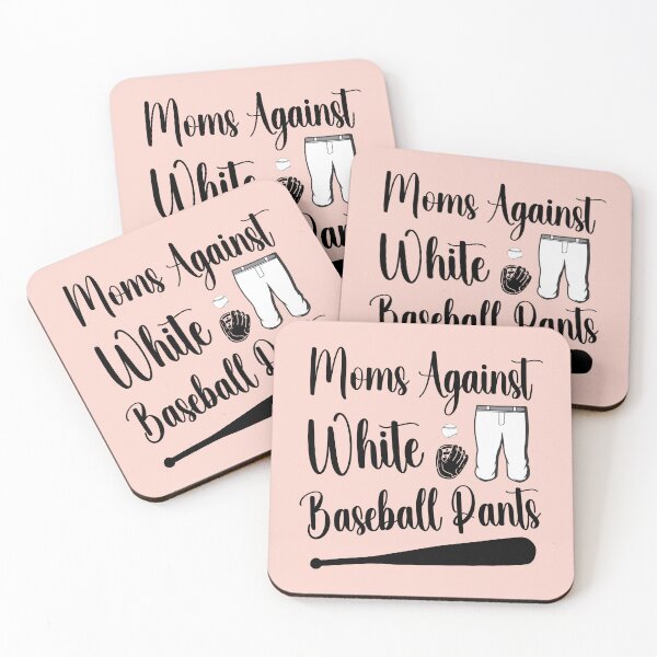 Item preview, Moms Against White Baseball Pants Funny Baseball Mom designed and sold by elvisg03.