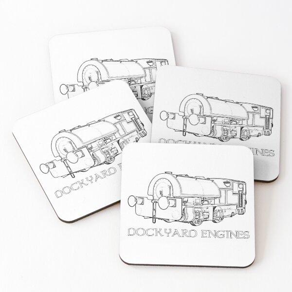 Item preview, Dockyard Engines Alfred & Judy Silhouette  designed and sold by The Welsh Fireman.