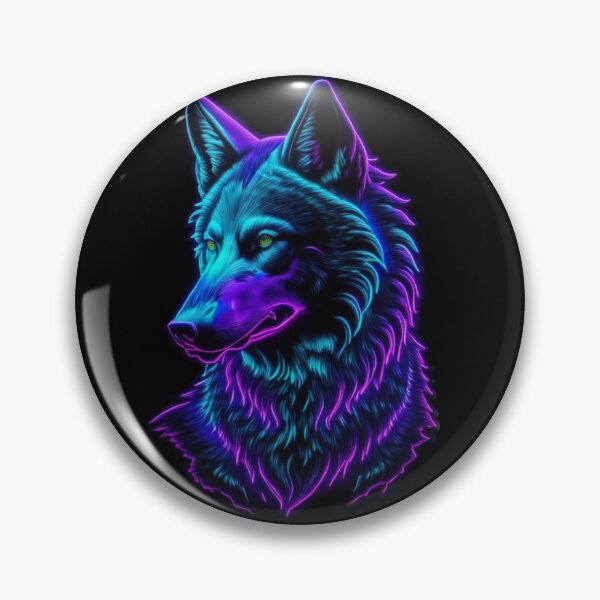 Artikelvorschau, Neonwolf entworfen und verkauft von WildWaveStylez.
