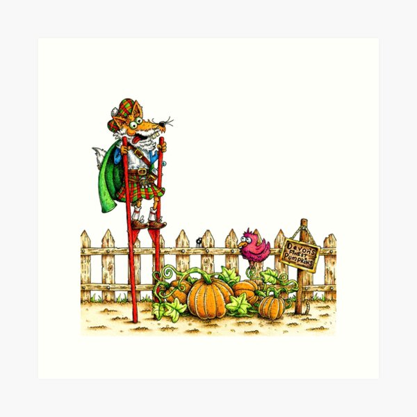 Item preview, Raynard The Bard - Stilt Walker designed and sold by stevepriest.