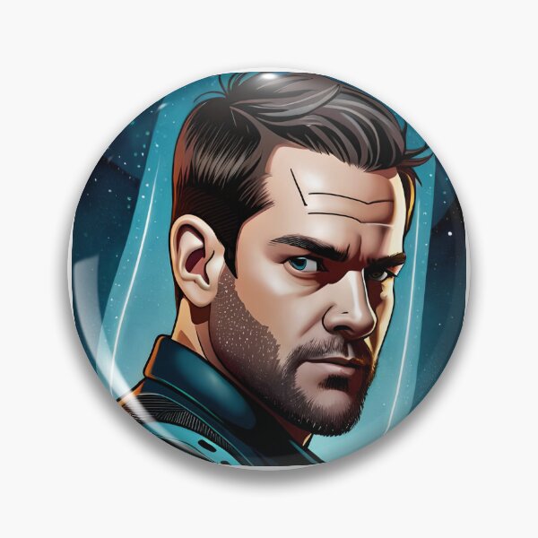Item preview, Amos Burton Wes Chatham Illustration Inspired Art designed and sold by ecdato.