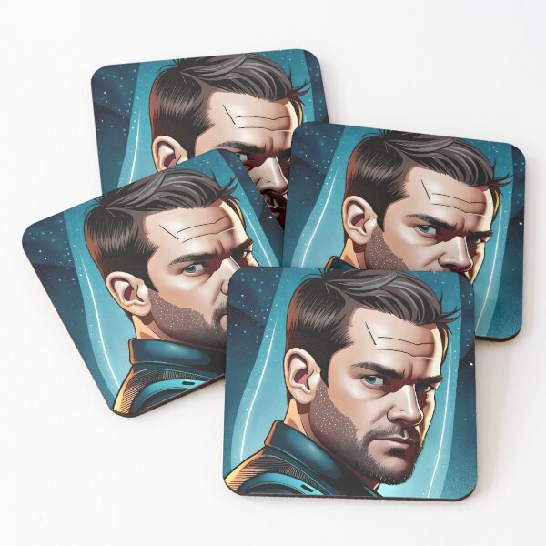 Item preview, Amos Burton Wes Chatham Illustration Inspired Art designed and sold by ecdato.