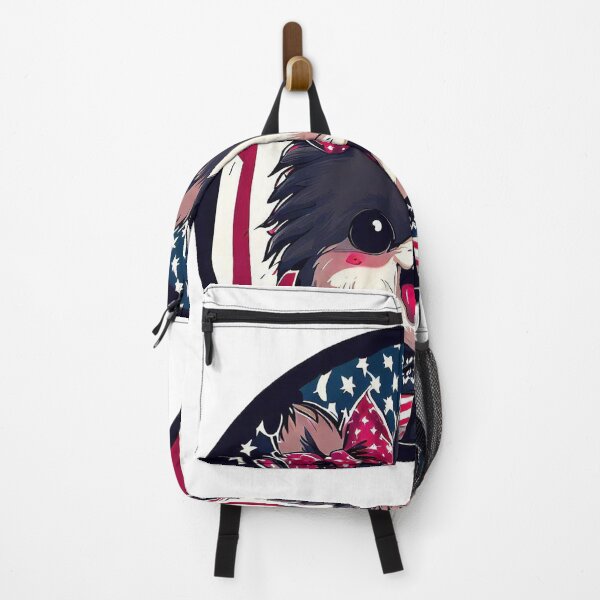 Item preview, Cute Dog 4th Of July Punk Patriot designed and sold by ChromaArtistic.