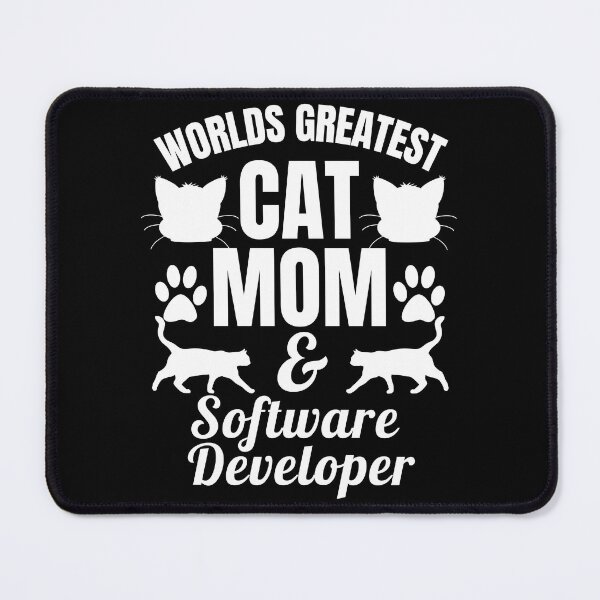Item preview, Worlds Greatest Cat Mom And Software Developer | Featuring An Alternative Design On Selected Products designed and sold by McThingummy.