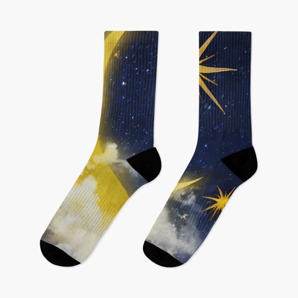 Item preview, Crescent Moon and Stars designed and sold by DavidLoblaw.