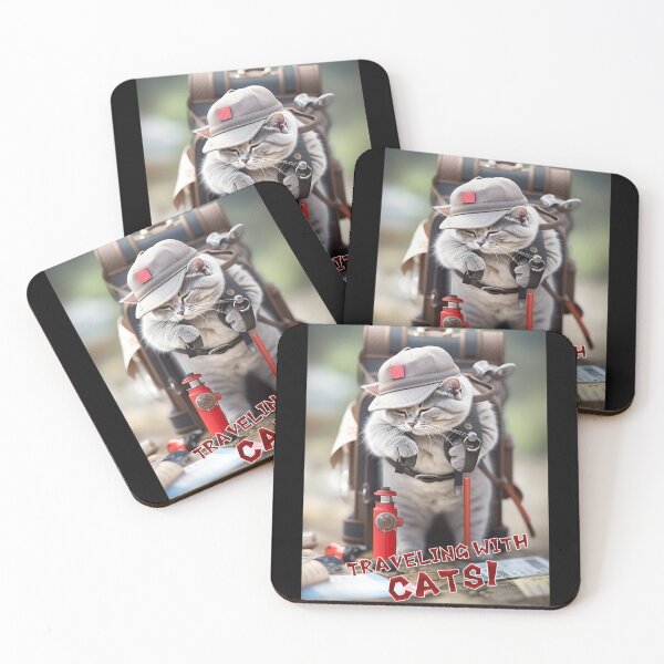 Item preview, Traveling with cats! designed and sold by ice1103.