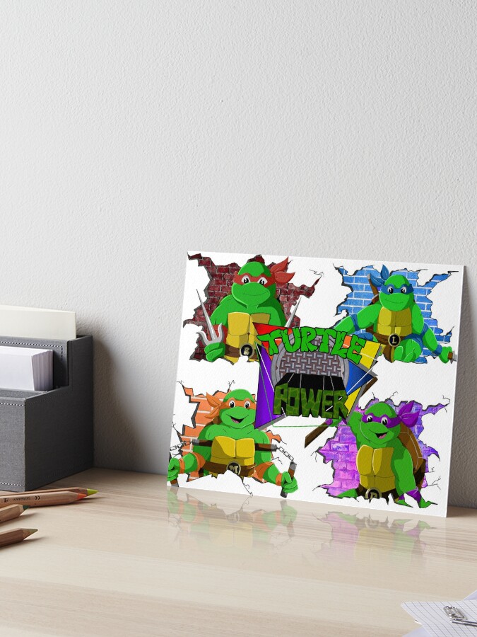 Teenage Mutant Ninja Turtles Donatello Art Board Print for Sale