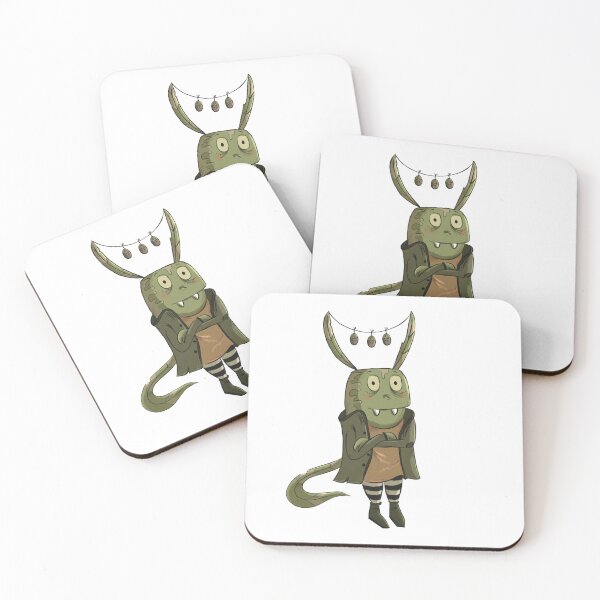 Item preview, Green Acorn Monster designed and sold by Freedzart.