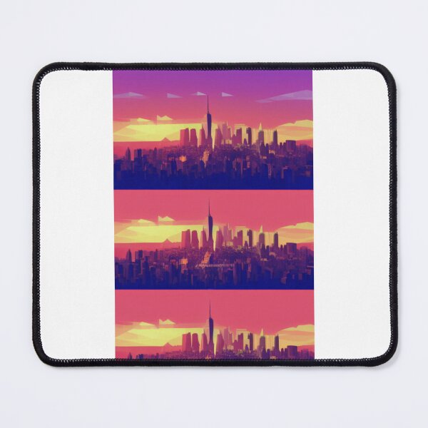 Item preview, New York skyline at sunrise designed and sold by Magic-Offers.