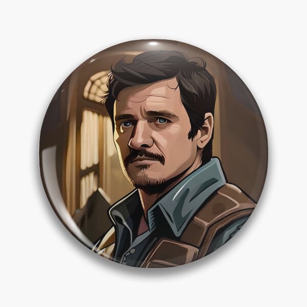 Item preview, Pedro Pascal Illustration Art Handsome Daddy designed and sold by ecdato.