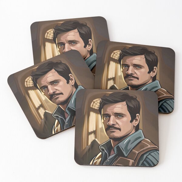 Item preview, Pedro Pascal Illustration Art Handsome Daddy designed and sold by ecdato.