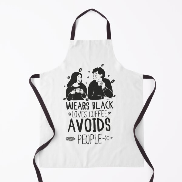 Item preview, wears black loves coffee avoids people designed and sold by entaproo.