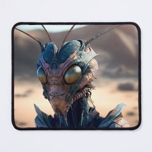 Item preview, Creepy Insectoid Alien (Arthropod) Inhabitant of Mars designed and sold by AIWanderer.