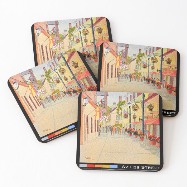 Item preview, Aviles Street St Augustine Poster designed and sold by William Holkham.