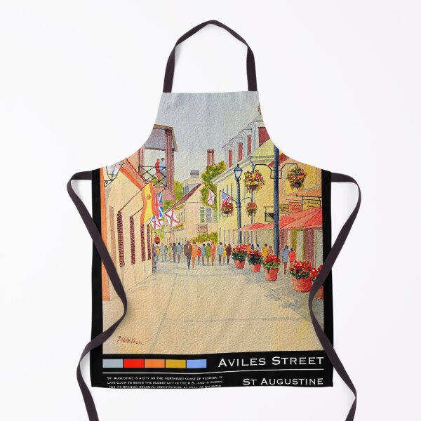 Item preview, Aviles Street St Augustine Poster designed and sold by William Holkham.