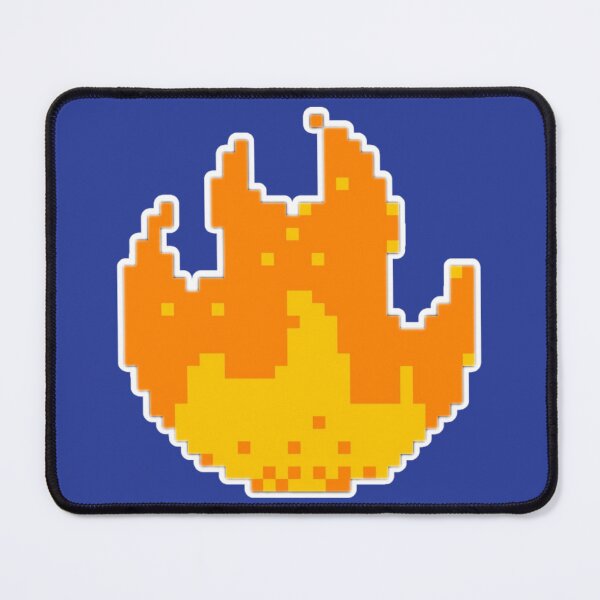 Item preview, Pixel Fire (bordered) designed and sold by agenttomcat.