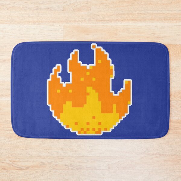 Item preview, Pixel Fire (bordered) designed and sold by agenttomcat.