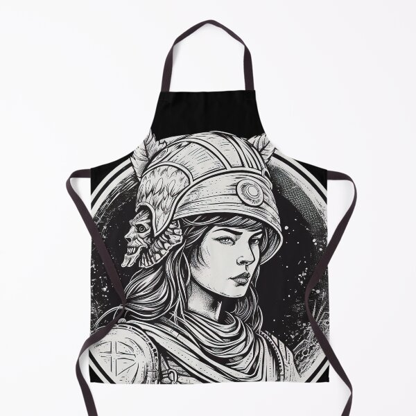 Item preview, Warrior maiden strong woman fighter ancient fantasy designed and sold by Dreamakerstudio.