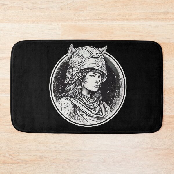 Item preview, Warrior maiden strong woman fighter ancient fantasy designed and sold by Dreamakerstudio.