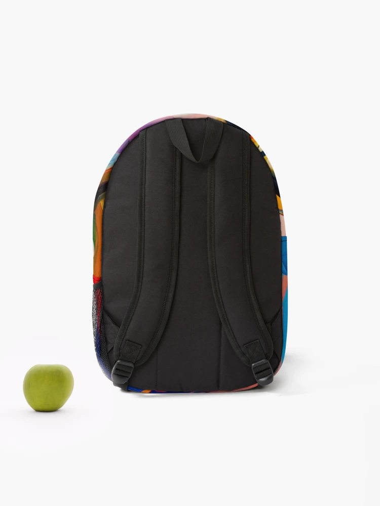 Thumbnail 2 of 3, Backpack, Abstract faces designed and sold by Samakes.