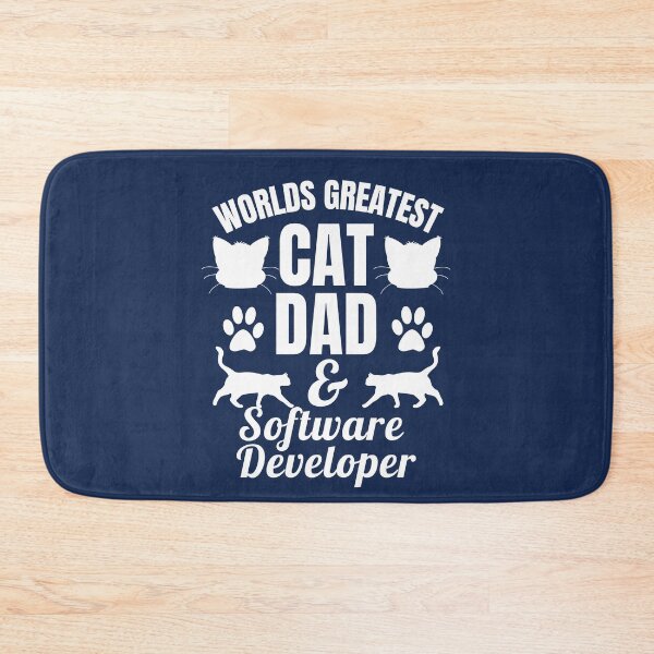 Item preview, Worlds Greatest Cat Dad And Software Developer | Featuring An Alternative Design On Selected Products designed and sold by McThingummy.