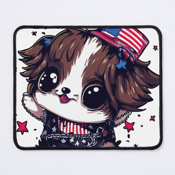 Item preview, Cute Dog 4th of July Liberty Leash designed and sold by ChromaArtistic.