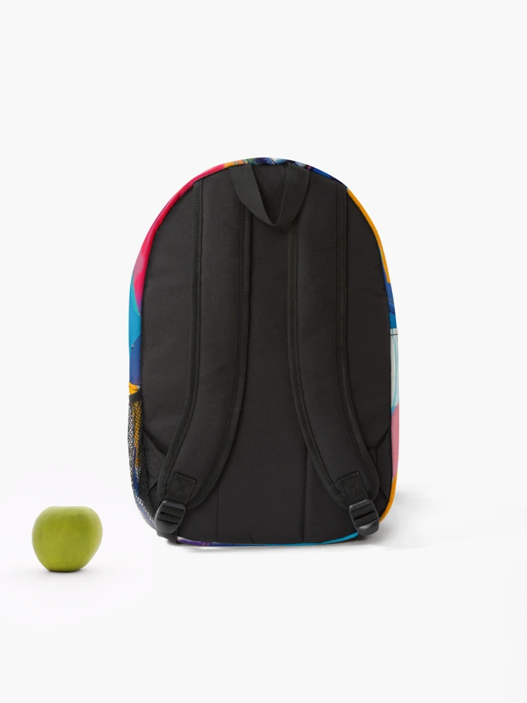 Thumbnail 2 of 3, Backpack, Abstract faces designed and sold by Samakes.