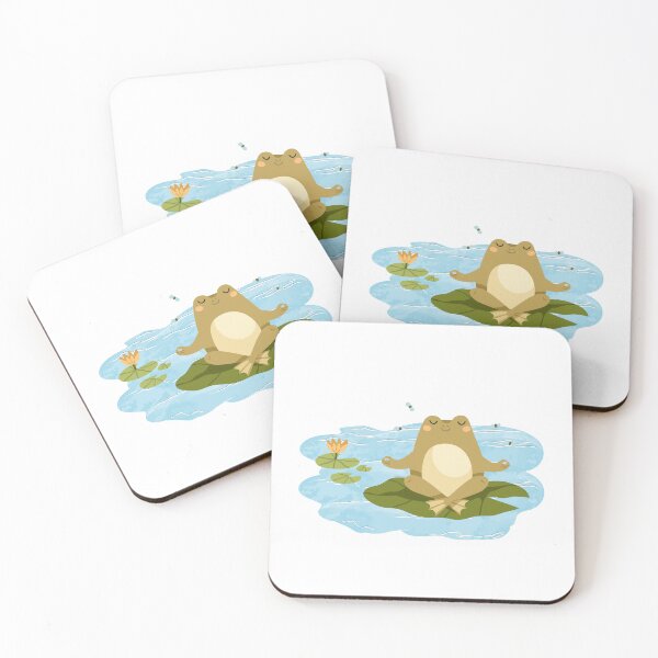 Item preview, Frog Meditation  designed and sold by Meatredbubble.