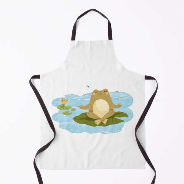 Item preview, Frog Meditation designed and sold by Meatredbubble.