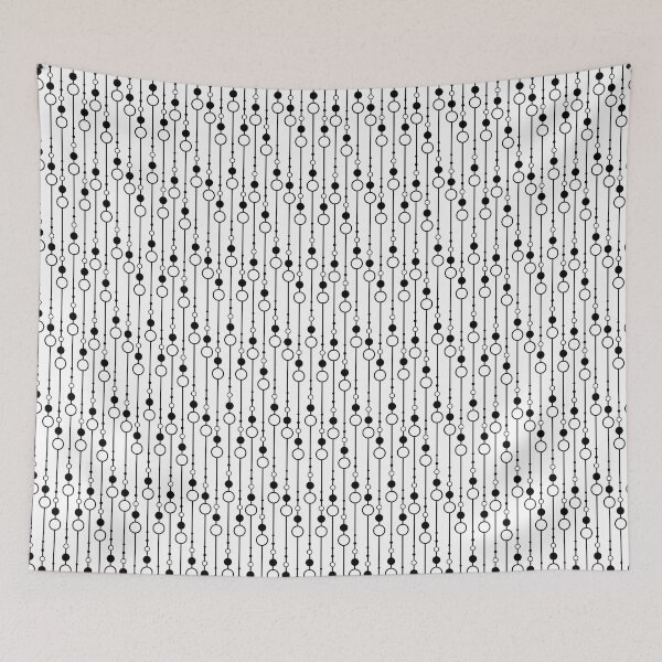Item preview, singleton design pattern in black circles style designed and sold by Patternawy.