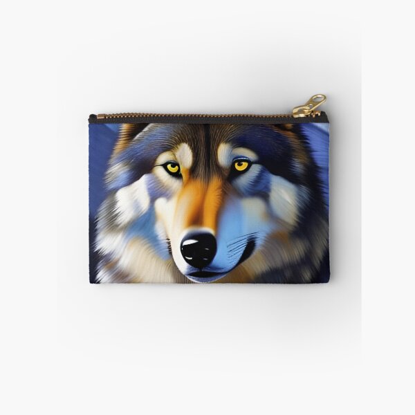 Item preview, Retrato de lobo, empaste, Ai Generated Art designed and sold by ACC .
