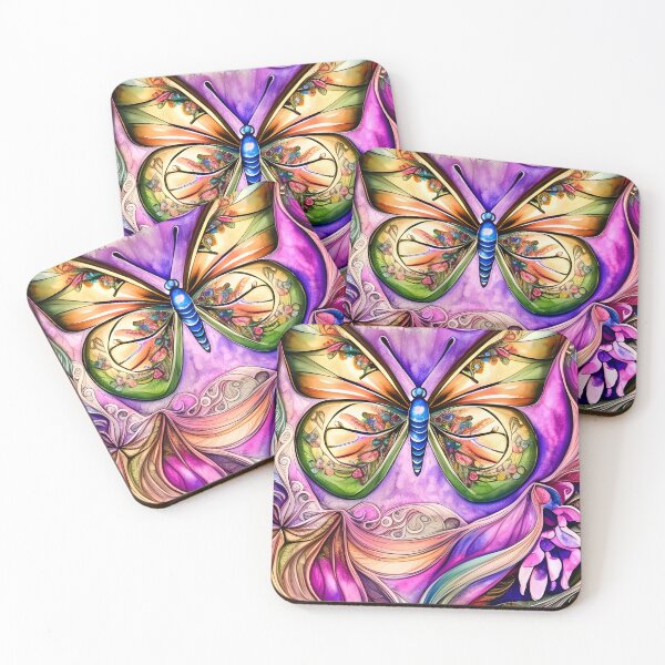 Item preview, Aesthetic Artsy Ombre Butterfly designed and sold by Sweet  Zoe Shop.