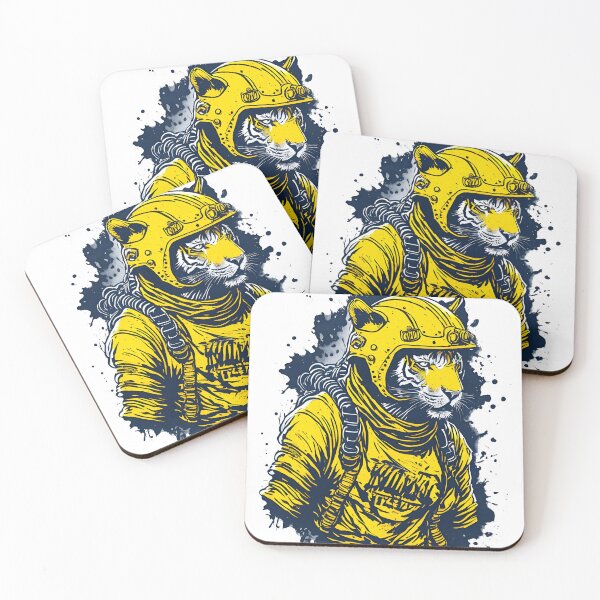 Item preview, Yellow Tiger as a biker designed and sold by msys.