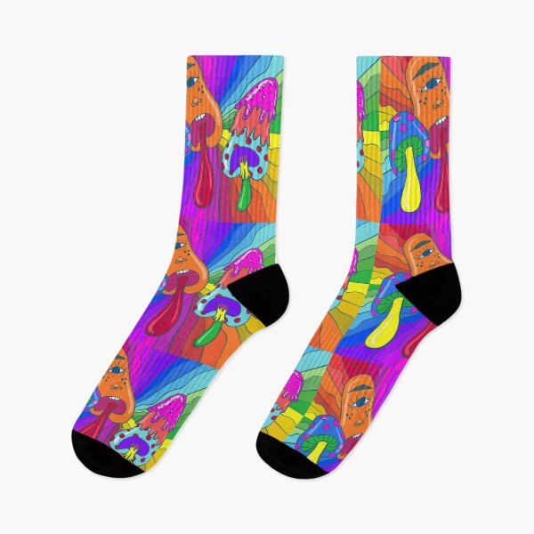 Item preview, Trippy Mushrooms designed and sold by crispyleaves.