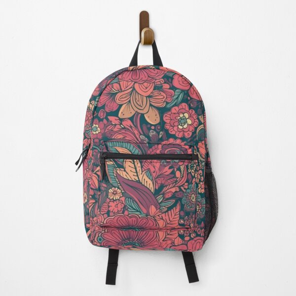 Artikelvorschau, Pink Hippie Flower Pattern entworfen und verkauft von LTAdesigns.