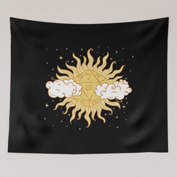 Item preview, DnD D20 Dice Sun designed and sold by sunburstrpg.