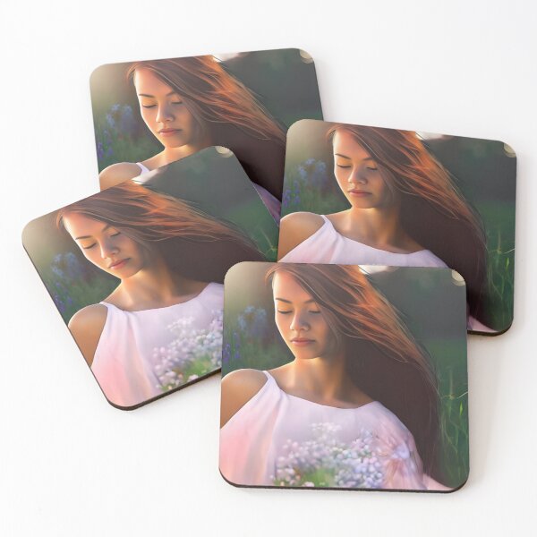 Item preview, Flower Fusion: A Serene Connection with Nature designed and sold by masabo.